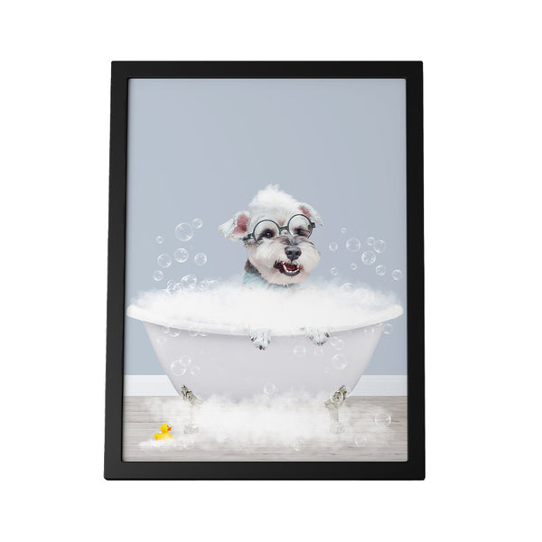 Modern Pet Bathtub Portrait